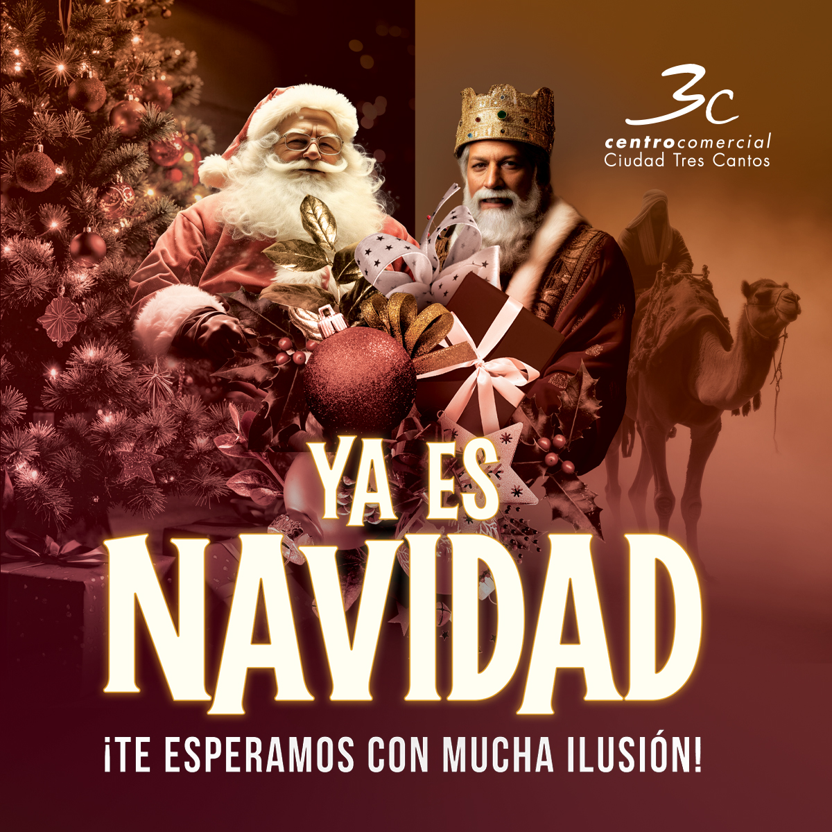 YA ES NAVIDAD Y TE ESPERAMOS CON MUCHA ILUSIÓN